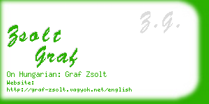 zsolt graf business card